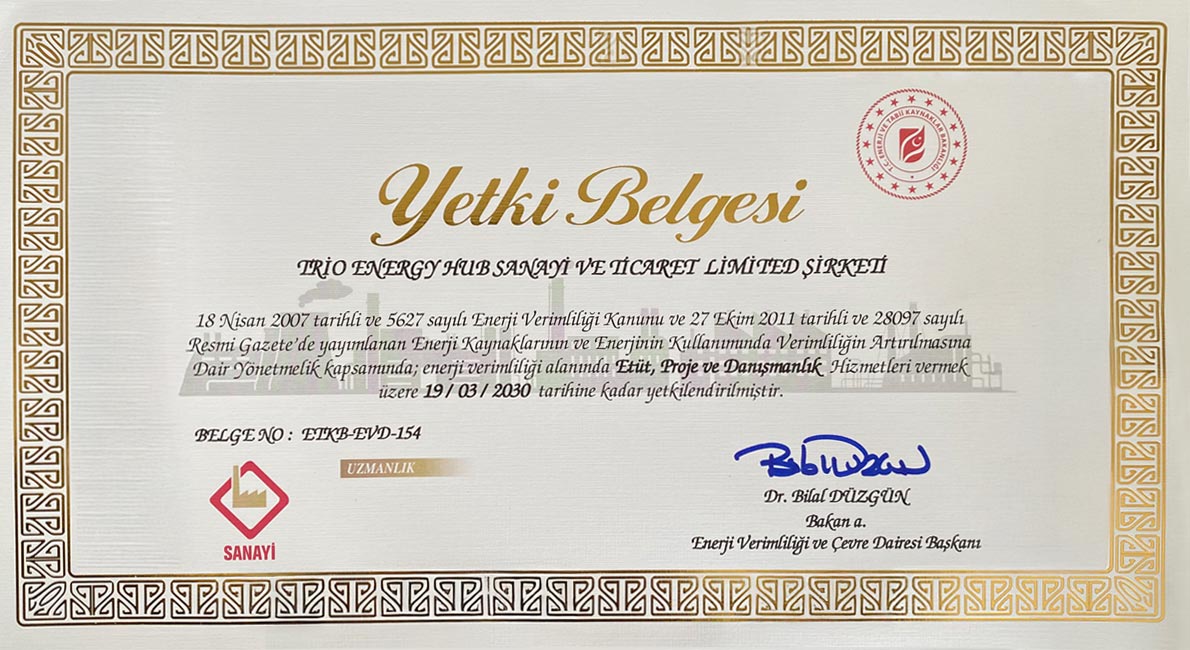 yetki belgesi